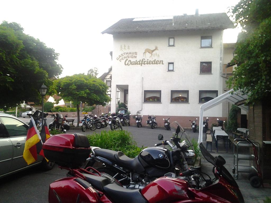 Landgasthof Waldfrieden Wildensee Exterior photo